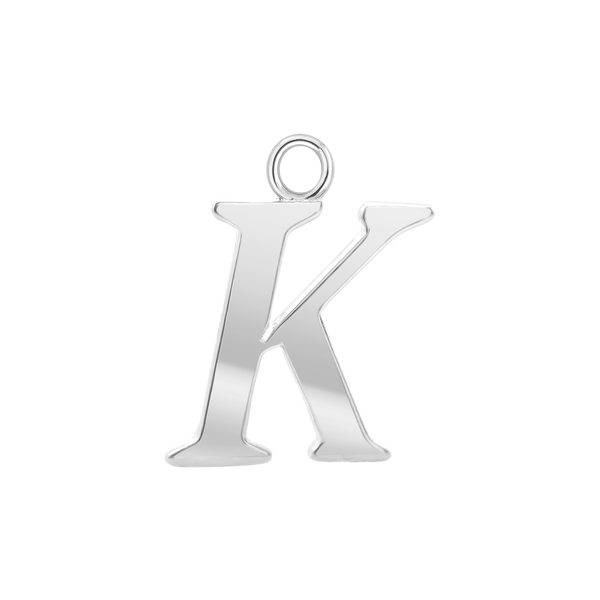 Capitolina Extra Bold Italic Initials with 1 Jump Ring (13 mm)