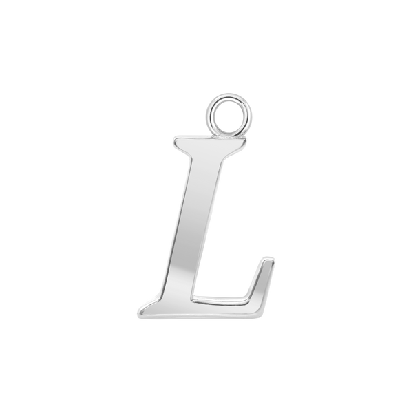 Capitolina Extra Bold Italic Initials with 1 Jump Ring (13 mm)