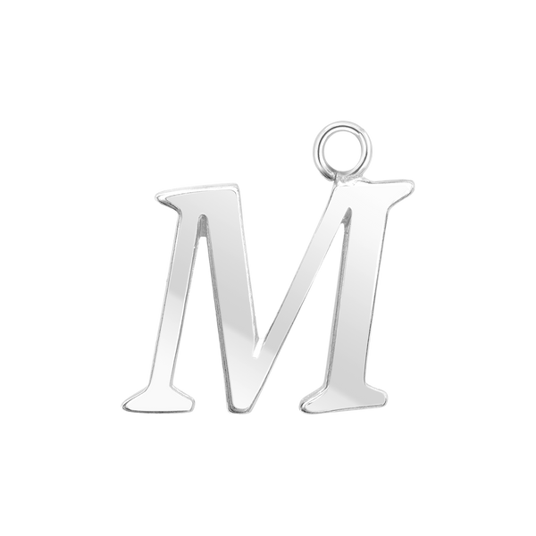 Capitolina Extra Bold Italic Initials with 1 Jump Ring (13 mm)