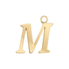 Capitolina Extra Bold Italic Initials with 1 Jump Ring (13 mm)