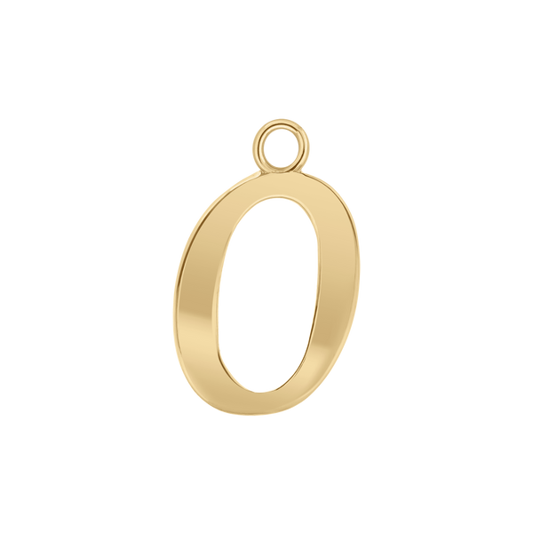 Capitolina Extra Bold Italic Initials with 1 Jump Ring (13 mm)