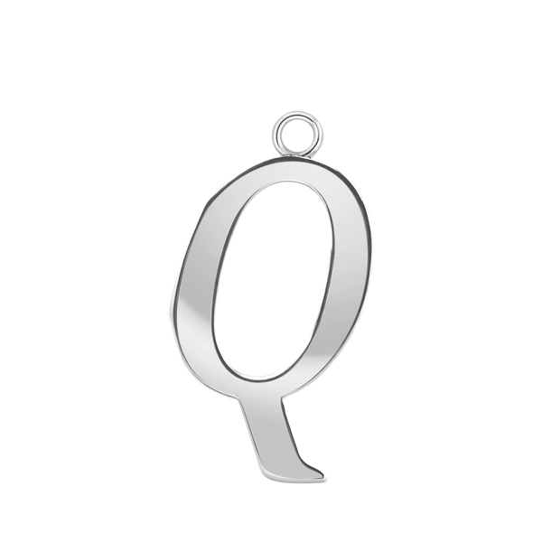 Capitolina Extra Bold Italic Initials with 1 Jump Ring (13 mm)