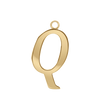 Capitolina Extra Bold Italic Initials with 1 Jump Ring (13 mm)