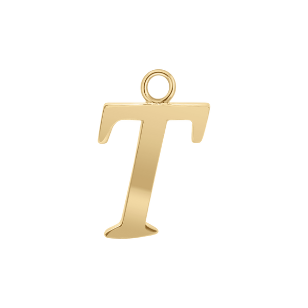 Capitolina Extra Bold Italic Initials with 1 Jump Ring (13 mm)