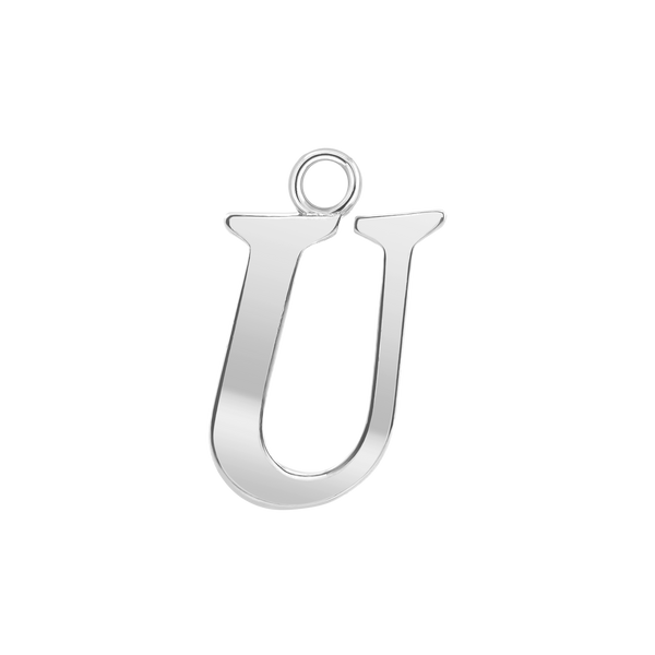 Capitolina Extra Bold Italic Initials with 1 Jump Ring (13 mm)
