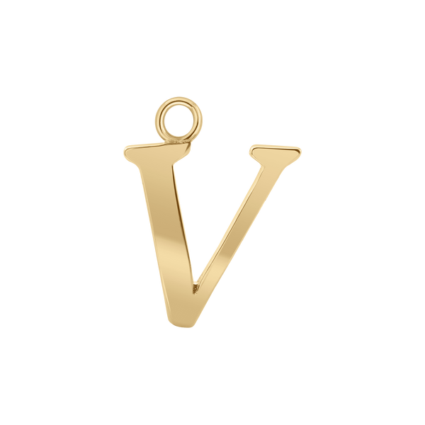 Capitolina Extra Bold Italic Initials with 1 Jump Ring (13 mm)