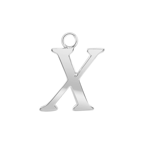 Capitolina Extra Bold Italic Initials with 1 Jump Ring (13 mm)