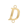 Capitolina Extra Bold Italic Initials with 2 Jump Rings (13 mm)