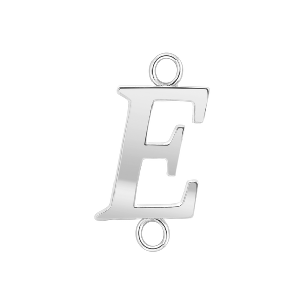 Capitolina Extra Bold Italic Initials with 2 Jump Rings (13 mm)