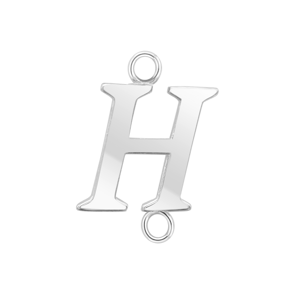 Capitolina Extra Bold Italic Initials with 2 Jump Rings (13 mm)