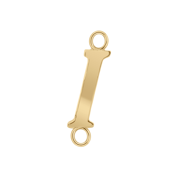 Capitolina Extra Bold Italic Initials with 2 Jump Rings (13 mm)