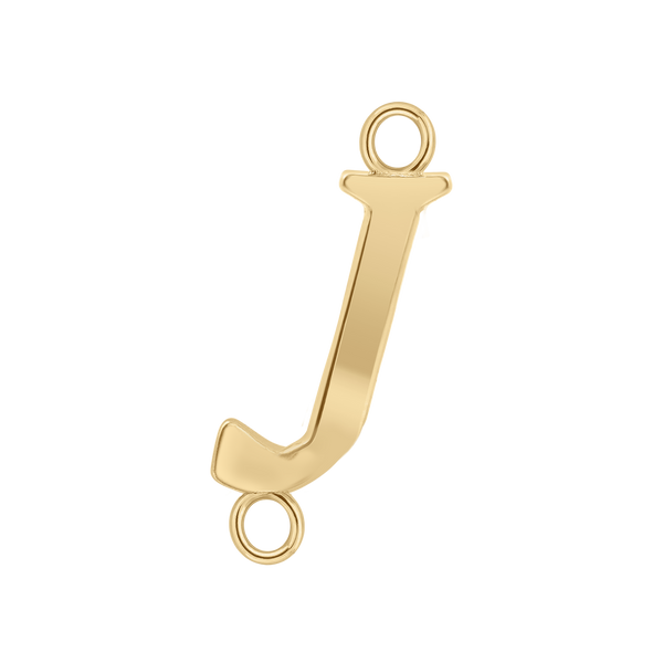 Capitolina Extra Bold Italic Initials with 2 Jump Rings (13 mm)