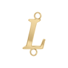 Capitolina Extra Bold Italic Initials with 2 Jump Rings (13 mm)