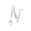 Capitolina Extra Bold Italic Initials with 2 Jump Rings (13 mm)