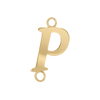 Capitolina Extra Bold Italic Initials with 2 Jump Rings (13 mm)