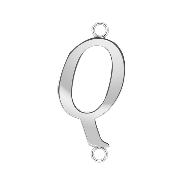 Capitolina Extra Bold Italic Initials with 2 Jump Rings (13 mm)