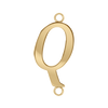 Capitolina Extra Bold Italic Initials with 2 Jump Rings (13 mm)