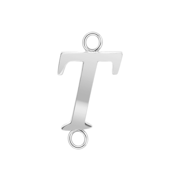 Capitolina Extra Bold Italic Initials with 2 Jump Rings (13 mm)