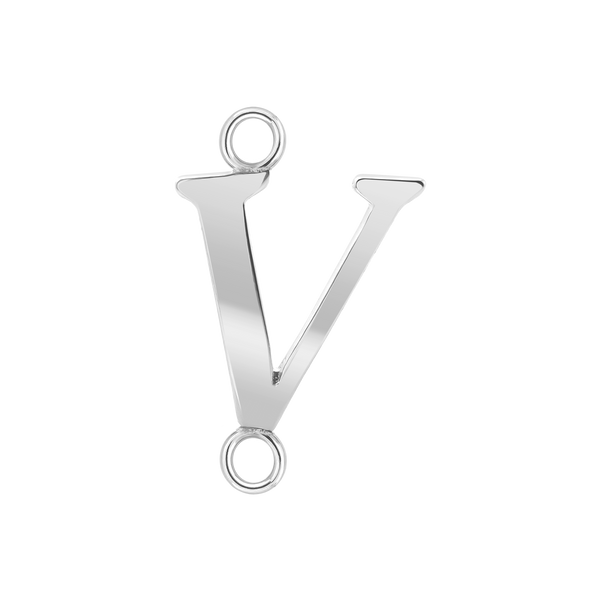 Capitolina Extra Bold Italic Initials with 2 Jump Rings (13 mm)