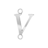 Capitolina Extra Bold Italic Initials with 2 Jump Rings (13 mm)