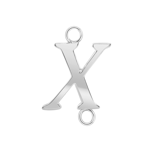 Capitolina Extra Bold Italic Initials with 2 Jump Rings (13 mm)