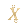 Capitolina Extra Bold Italic Initials with 2 Jump Rings (13 mm)
