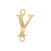 Capitolina Extra Bold Italic Initials with 2 Jump Rings (13 mm)