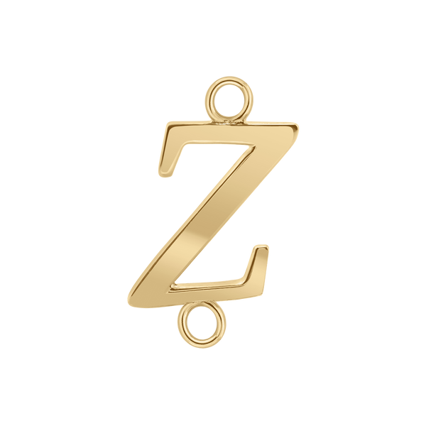 Capitolina Extra Bold Italic Initials with 2 Jump Rings (13 mm)