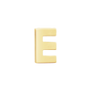 Block Initials in 14K Gold (12.00 mm)