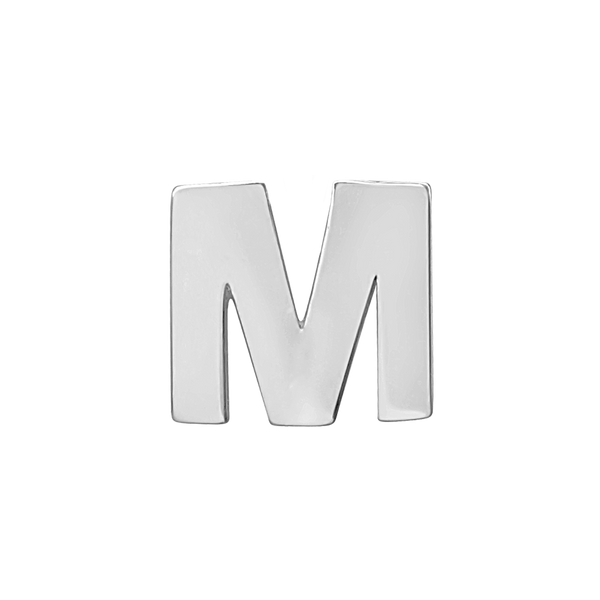 Block Initials in 14K Gold (12.00 mm)