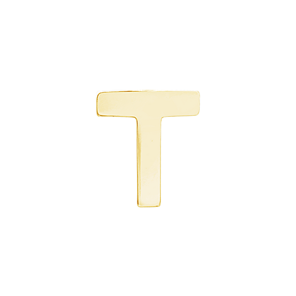 Block Initials in 14K Gold (12.00 mm)