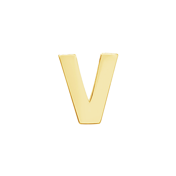 Block Initials in 14K Gold (12.00 mm)