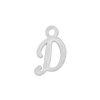 Script Initials with 1 Jump Ring (7 mm)