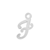 Script Initials with 1 Jump Ring (7 mm)