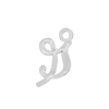 Script Initials with 1 Jump Ring (7 mm)