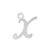 Script Initials with 1 Jump Ring (7 mm)