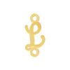 Script Initials with 2 Jump Rings (7 mm)