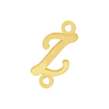 Script Initials with 2 Jump Rings (7 mm)