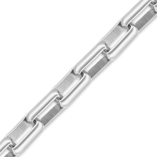 Bulk / Spooled Elongated (Inka) Box Chain in Sterling Silver (2.80 mm - 6.50 mm)