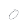 Initial Ring in Sterling Silver