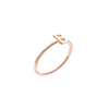 Initial Ring in 14K Gold