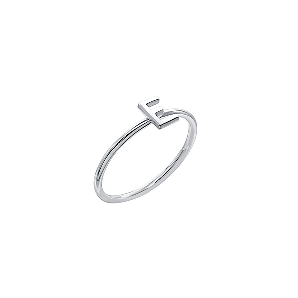 Initial Ring in Sterling Silver