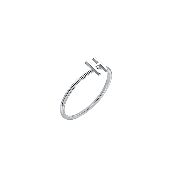 Initial Ring in 14K Gold