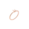 Initial Ring in 14K Gold