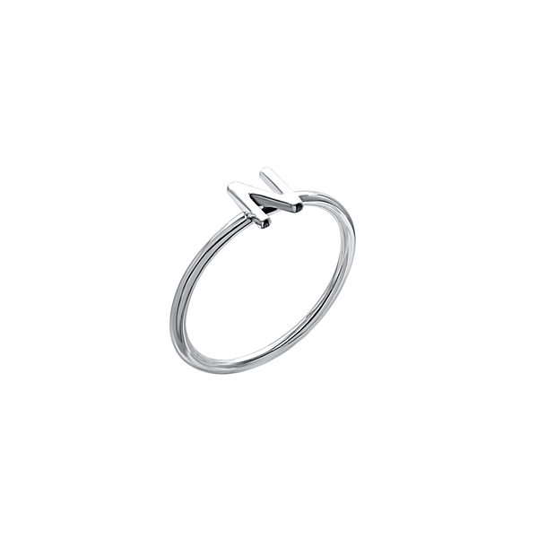 Initial Ring in 14K Gold