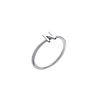 Initial Ring in Sterling Silver