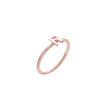 Initial Ring in 14K Gold