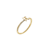 Initial Ring in 14K Gold