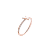 Initial Ring in 14K Gold