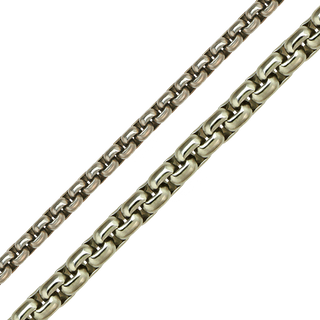 Bulk / Spooled Inka Box Chain in Stainless Steel (2.70 mm - 4.00 mm)